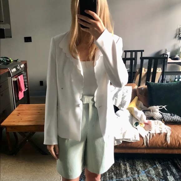 ❌SOLD❌ Club Monaco White Summer Blazer - Picture 1 of 10